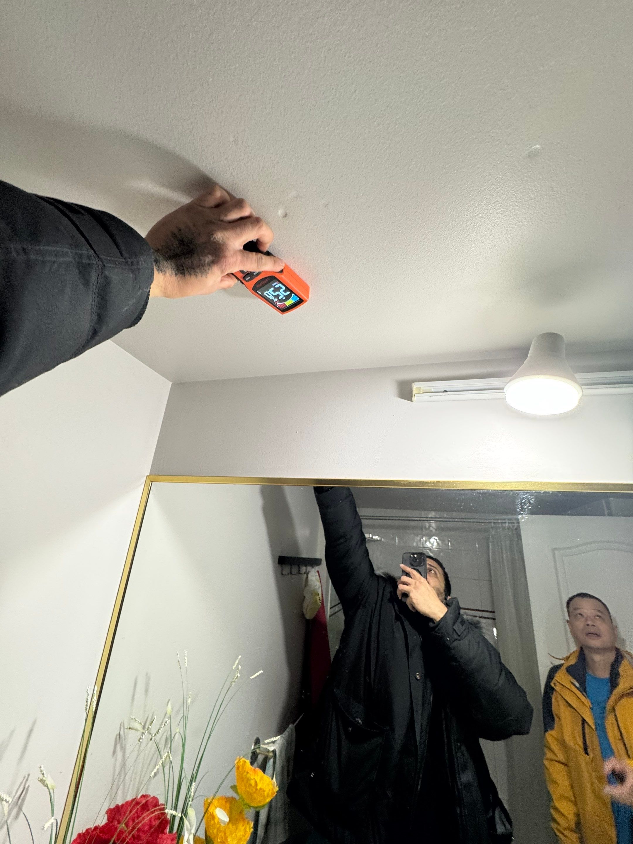 Water Damage Restoration Caused By Leaking Toilet  by YVR Construction Group