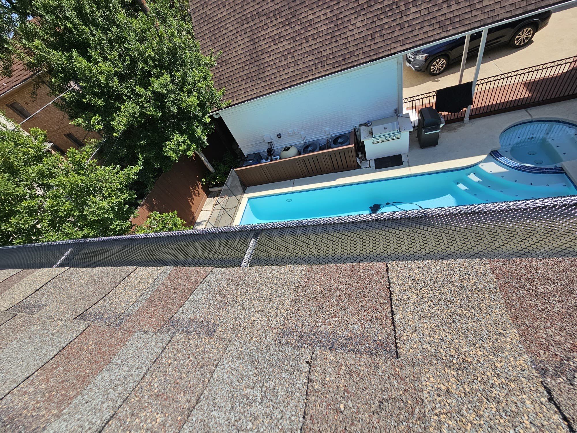Complete Water Protection: New Gutter System & Leaf Guard for Jon Russo! š§ļøš” by Texas Urban Elements