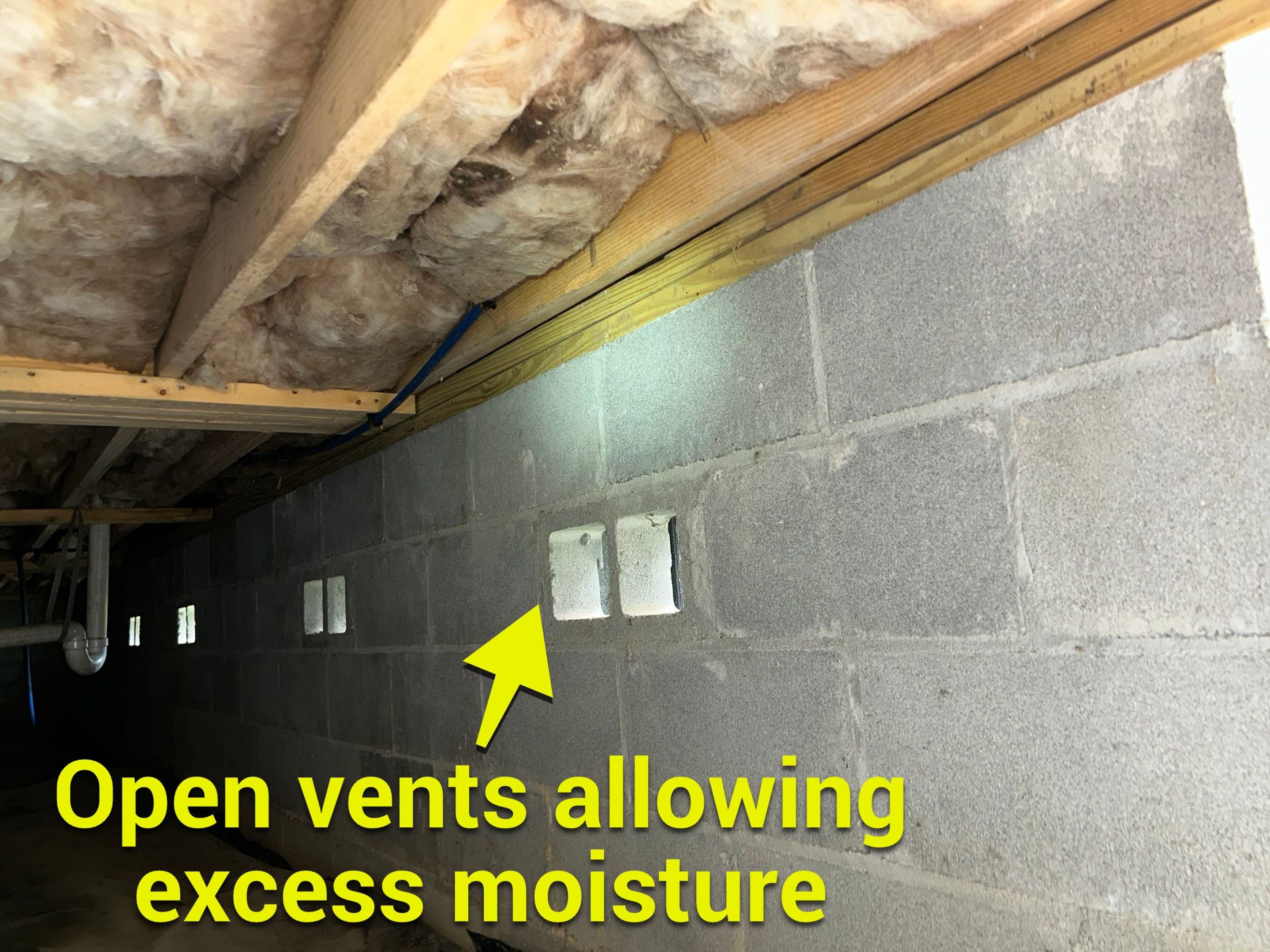 Premium Encapsulation with 20Mil, Borafoam insulation and Light System. by Impact Crawlspace