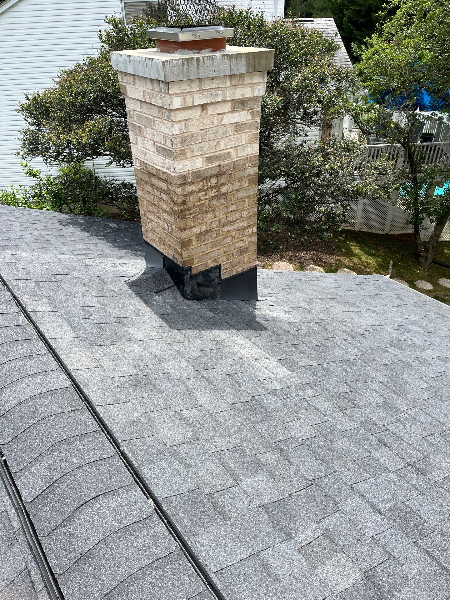 Vienna: Roof Replacement with CertainTeed Landmark Designer Shingles in Moire Black by RM Banning, Inc.