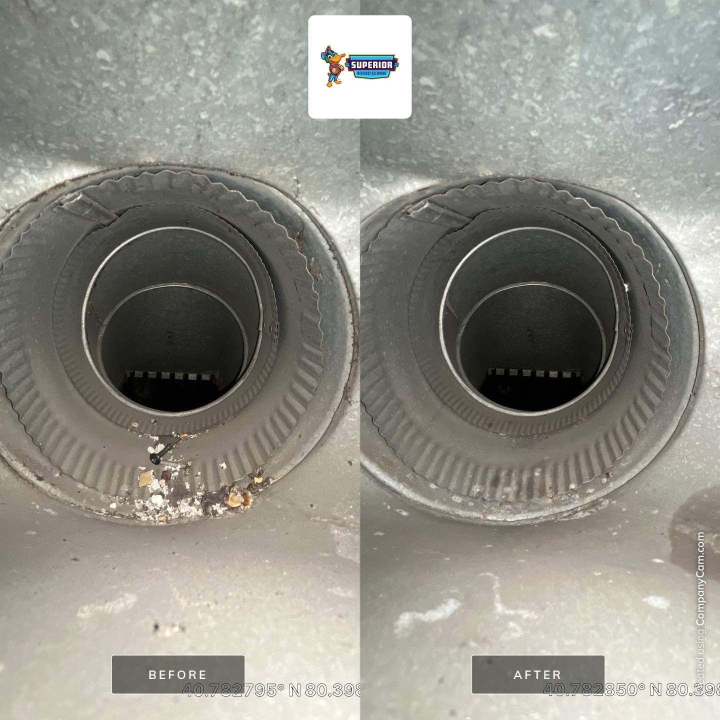 Air Duct Cleaning With a Vacuum Truck in Beaver Falls, PA by Superior Air Duct Cleaning