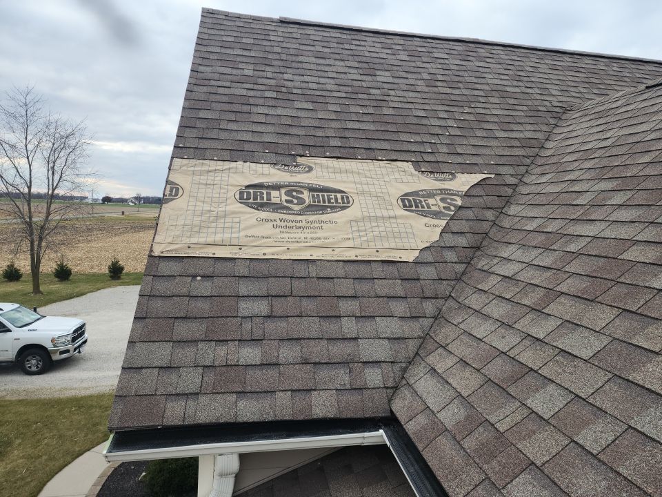 Residential Roofing Installation using GAF Timberline HDZ Charcoal by Nitro Roofing and Construction
