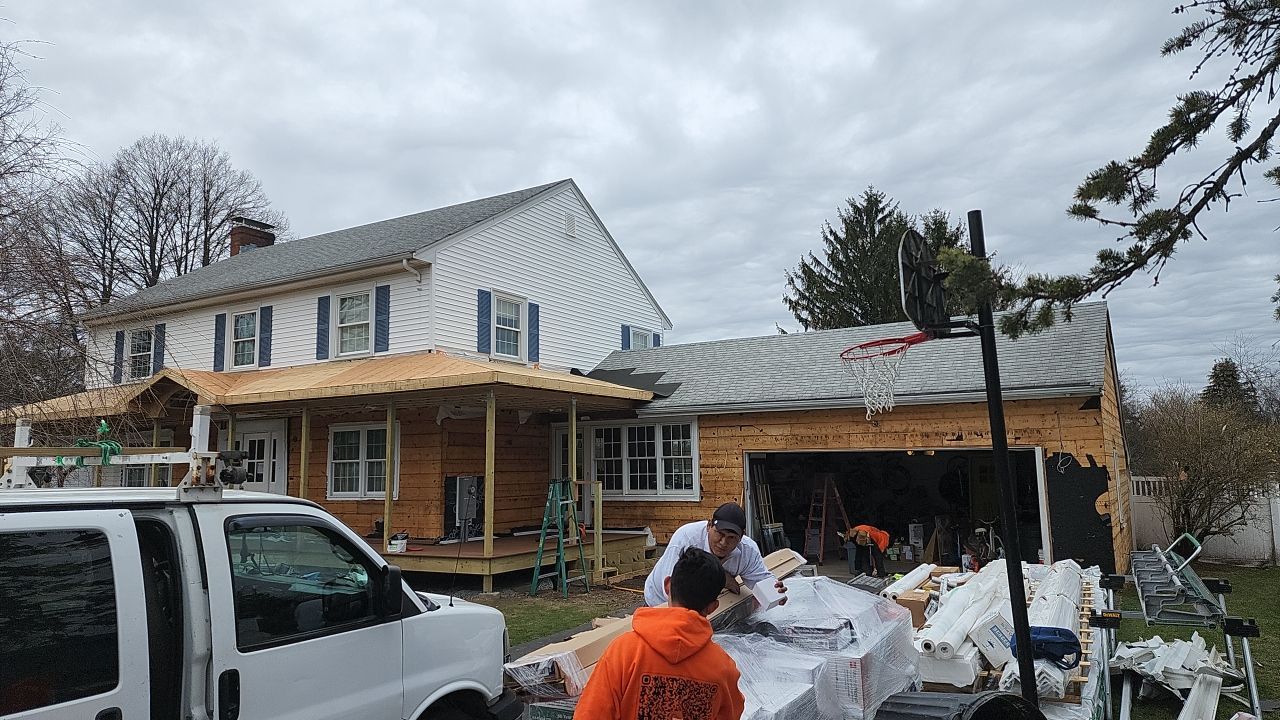 Siding Installation using James Hardie by UBrothers Construction