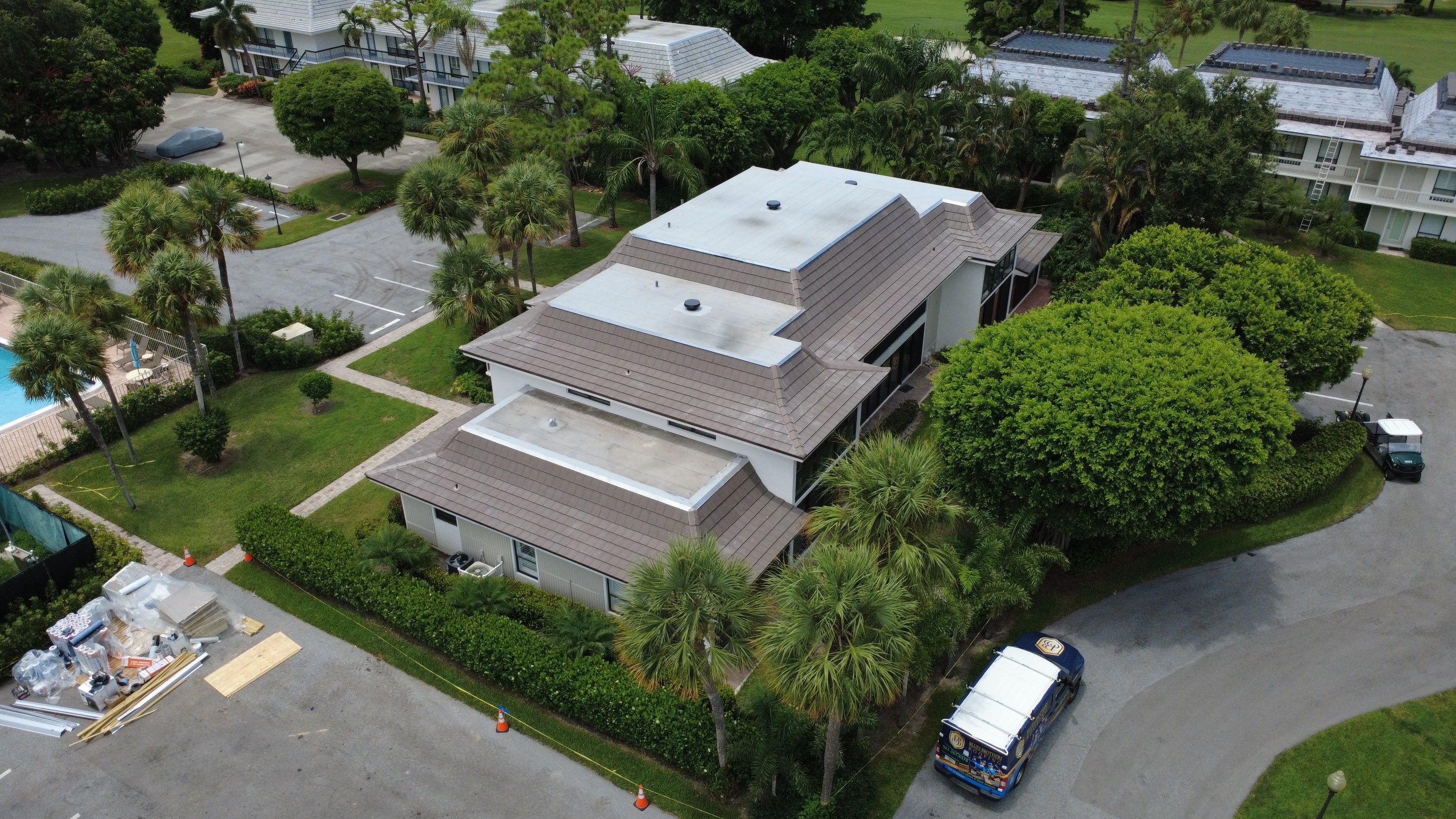Residential Roofing Installation using Crown by BLUES BROTHERS ROOFING