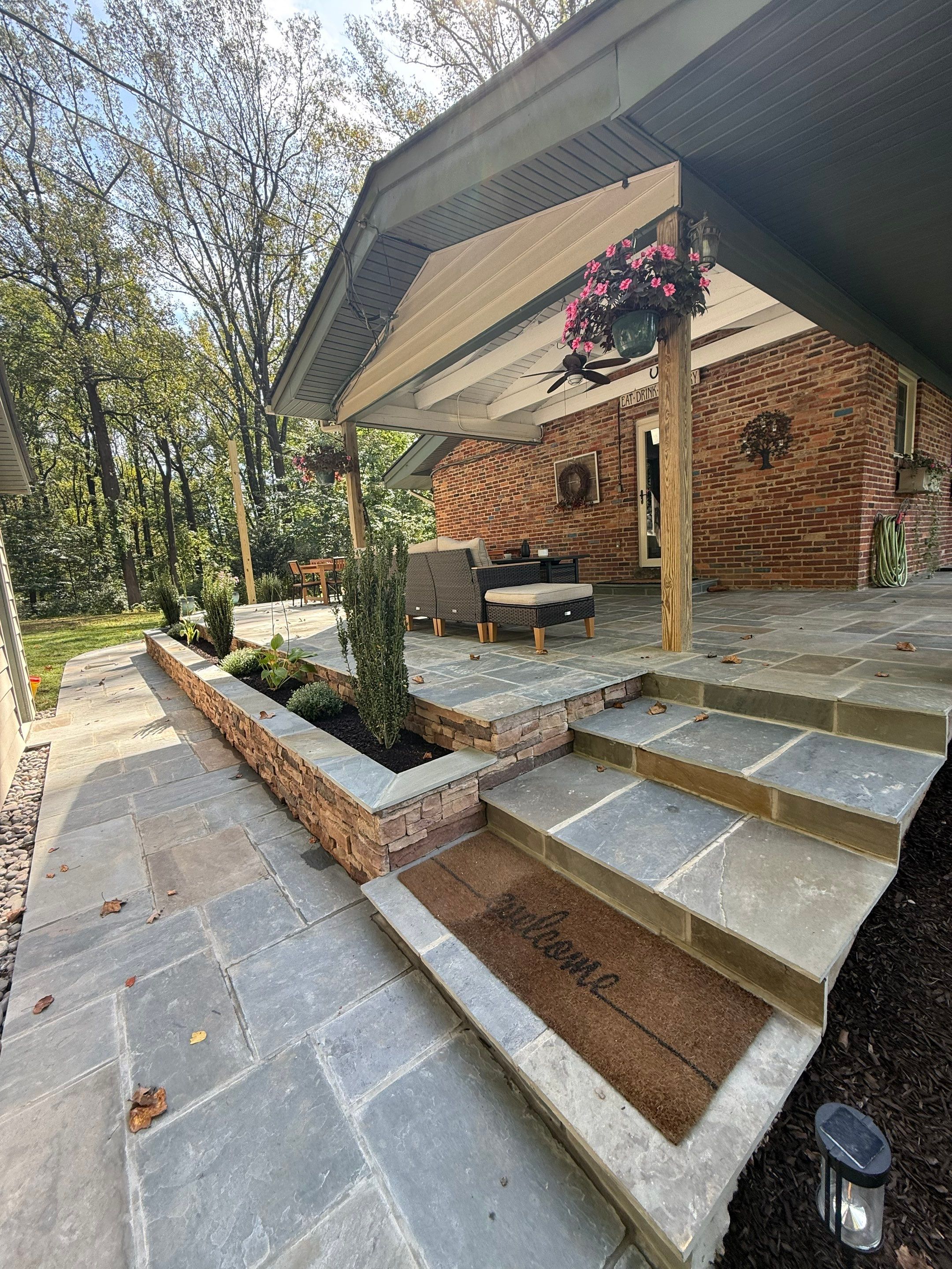 Project in Ashton by James Creek Lawn & Landscape 