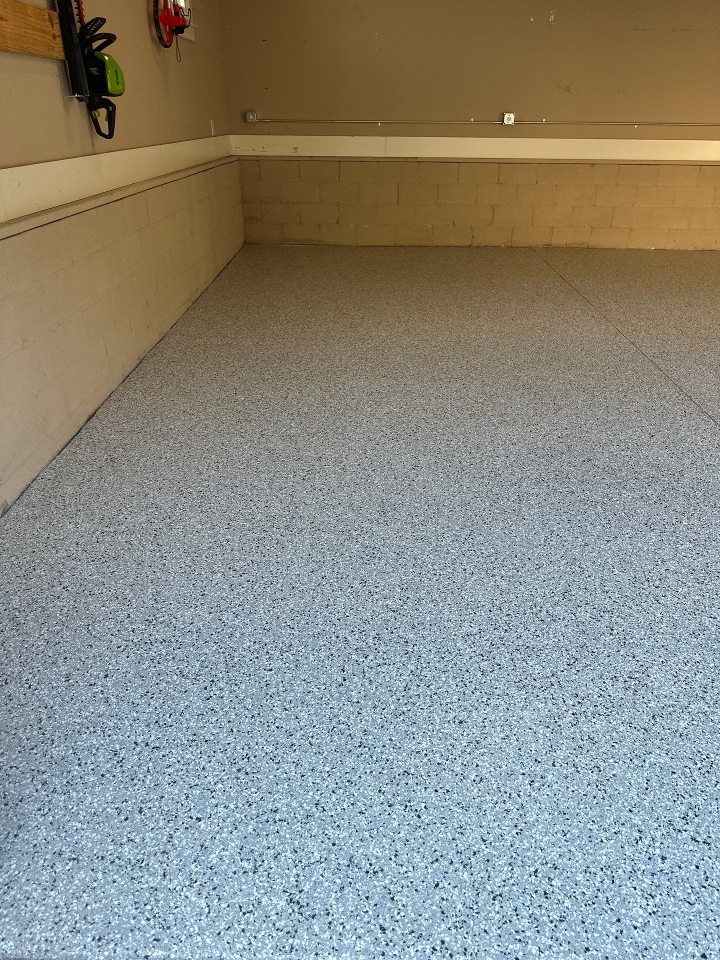 Garage Floor Coating using Cabin Fever by My Garage Floor Guys