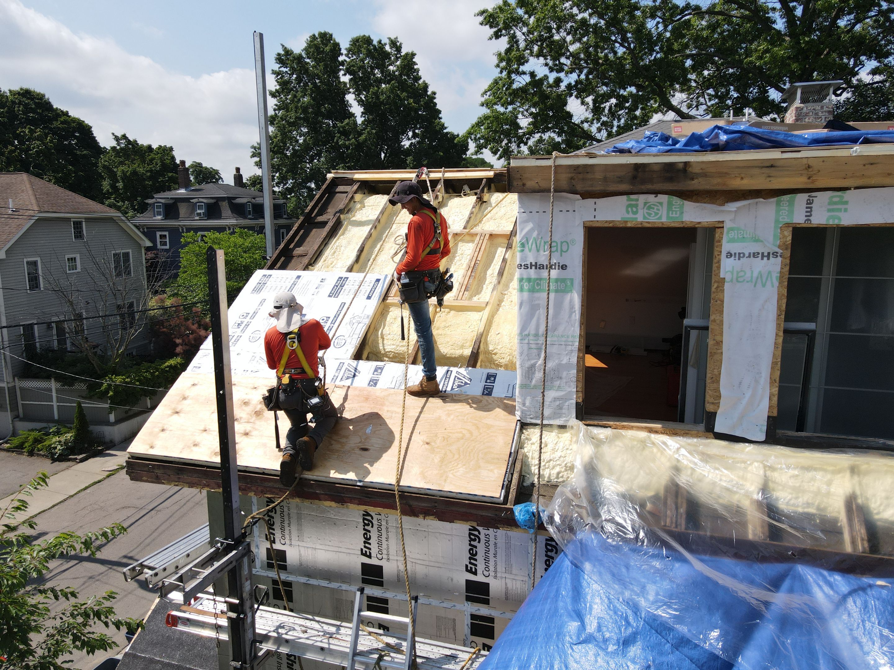 Siding Installation using James Hardie by UBrothers Construction
