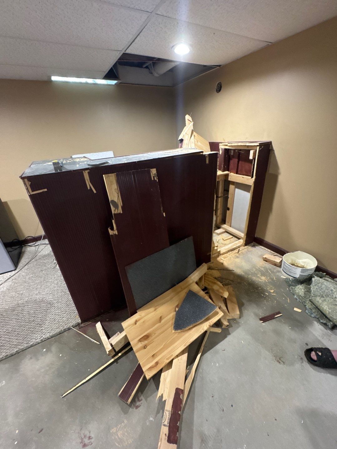 Project in West Bloomfield by EzDry Water Mitigation & Property Restoration