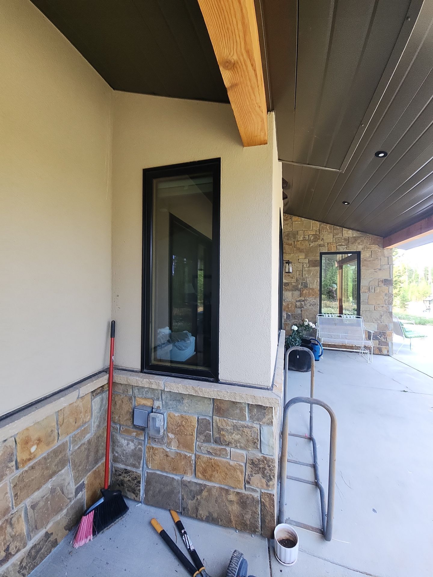 Window Washing using Ninja Scrubbers by Wheatley Creek Services