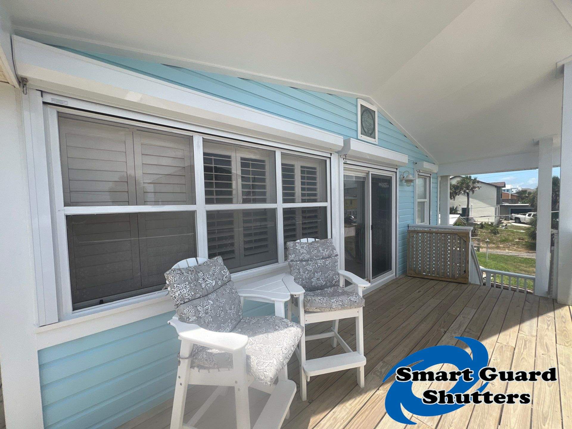 Hurricane Protection by Smart Guard Shutters