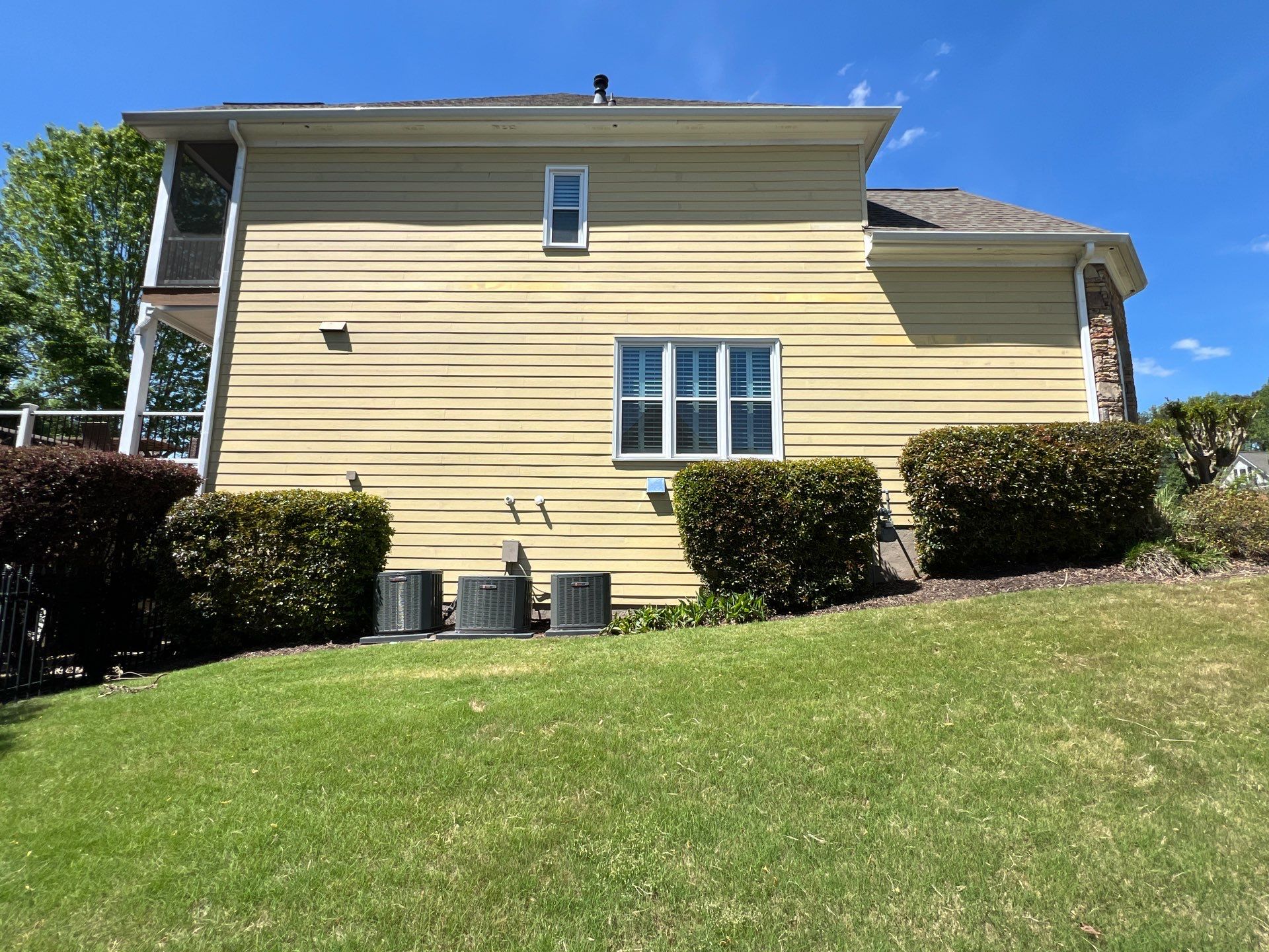 Full Exterior Siding Replacement and Stone Veneer Installation in Roswell by Swift Home Renovations