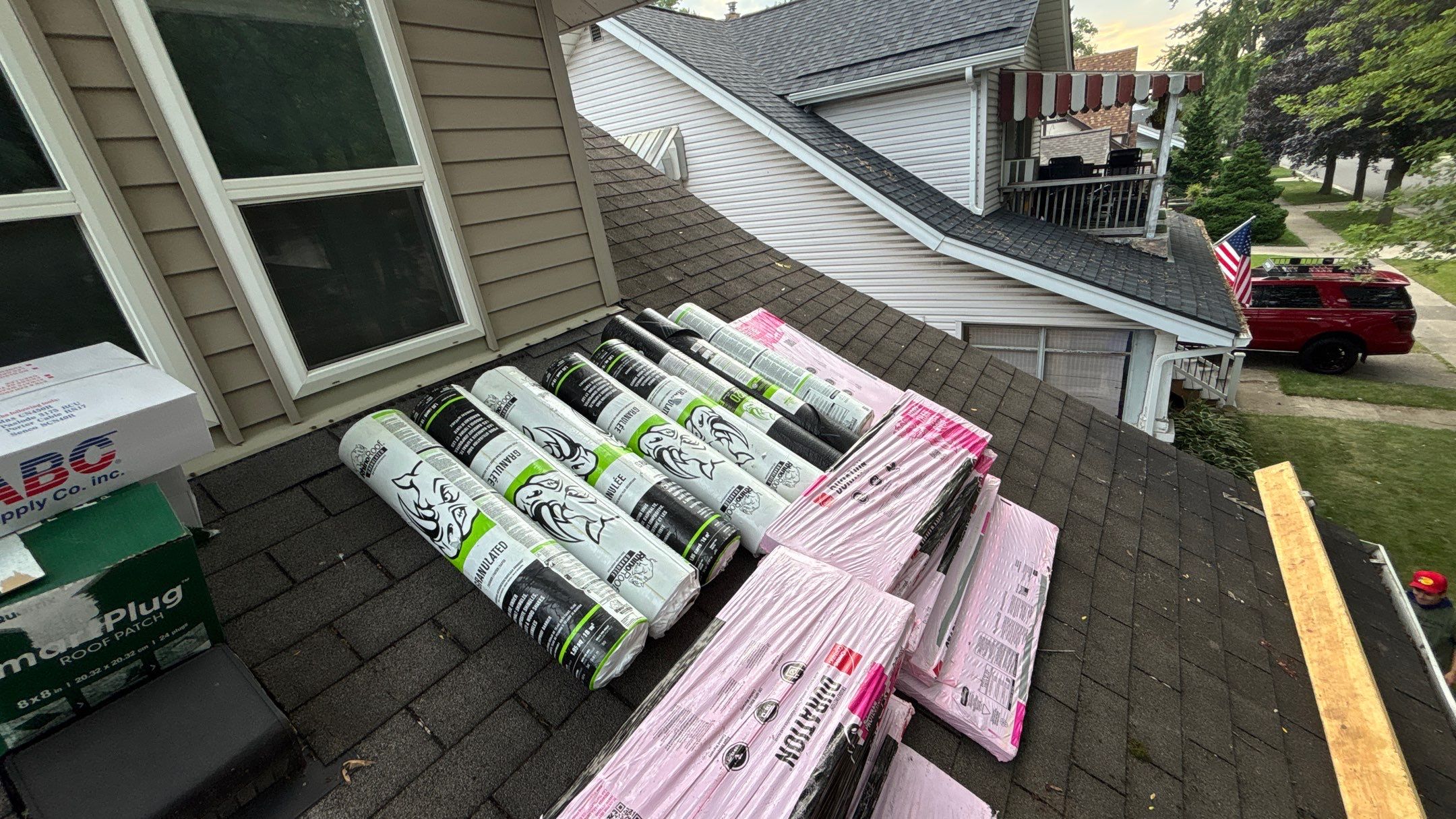 Roof Replacement using Owens Corning Driftwood by 180 Contractors