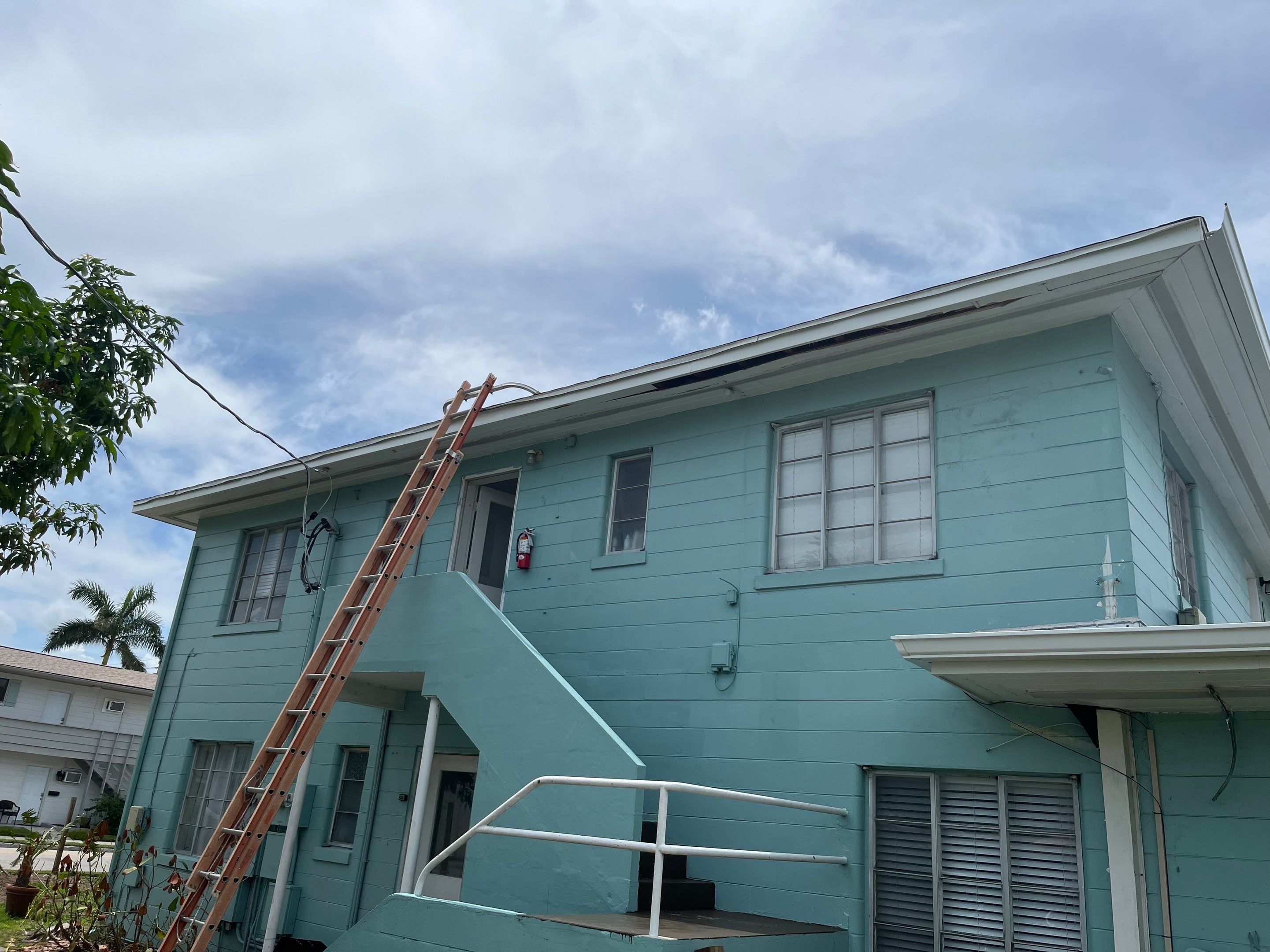 Gutter Replacement Before & After in Sarasota FL by Gutter Professors