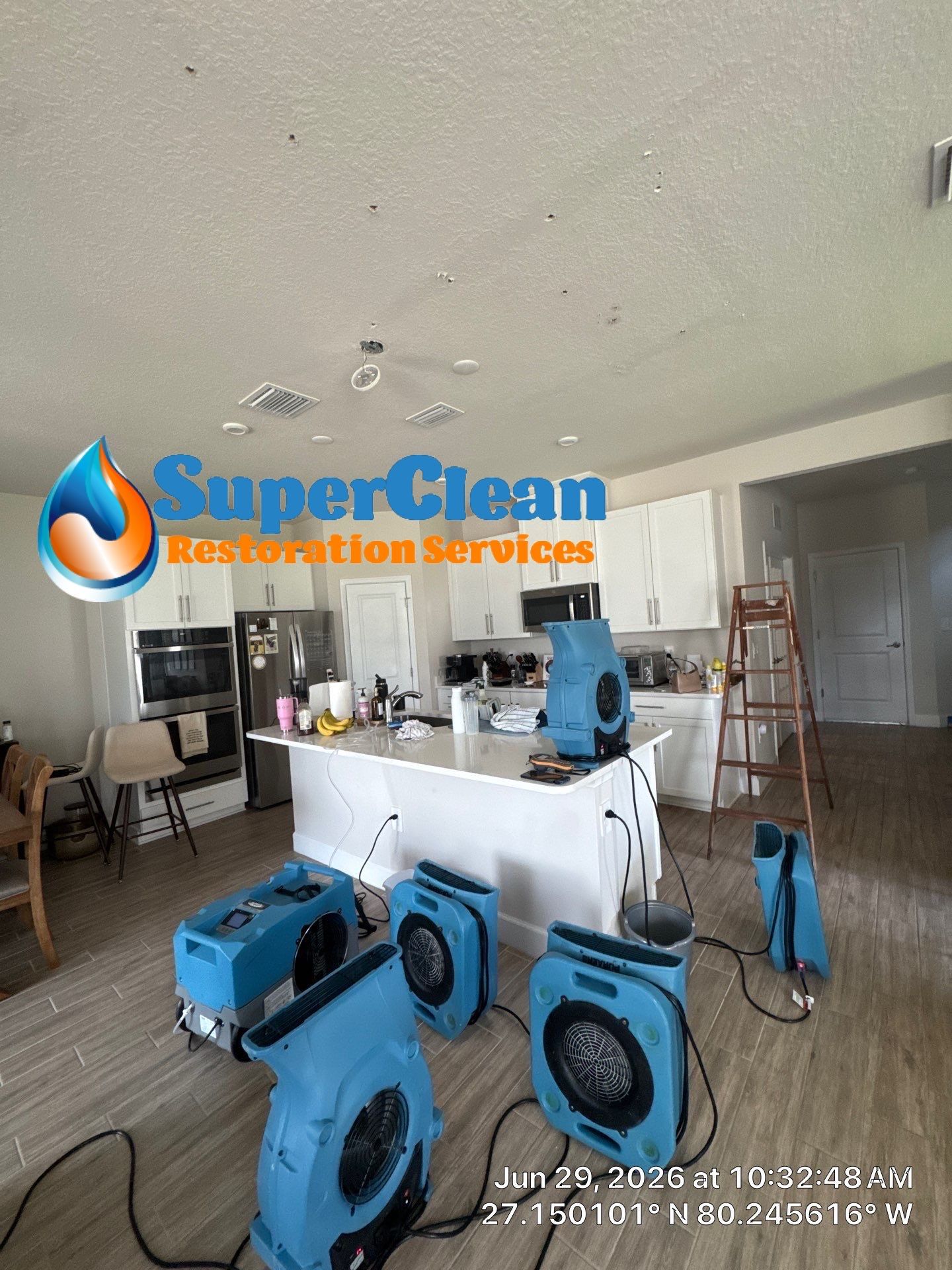 Stuart Water Damage Mitigation and Structural Drying Services by SuperClean