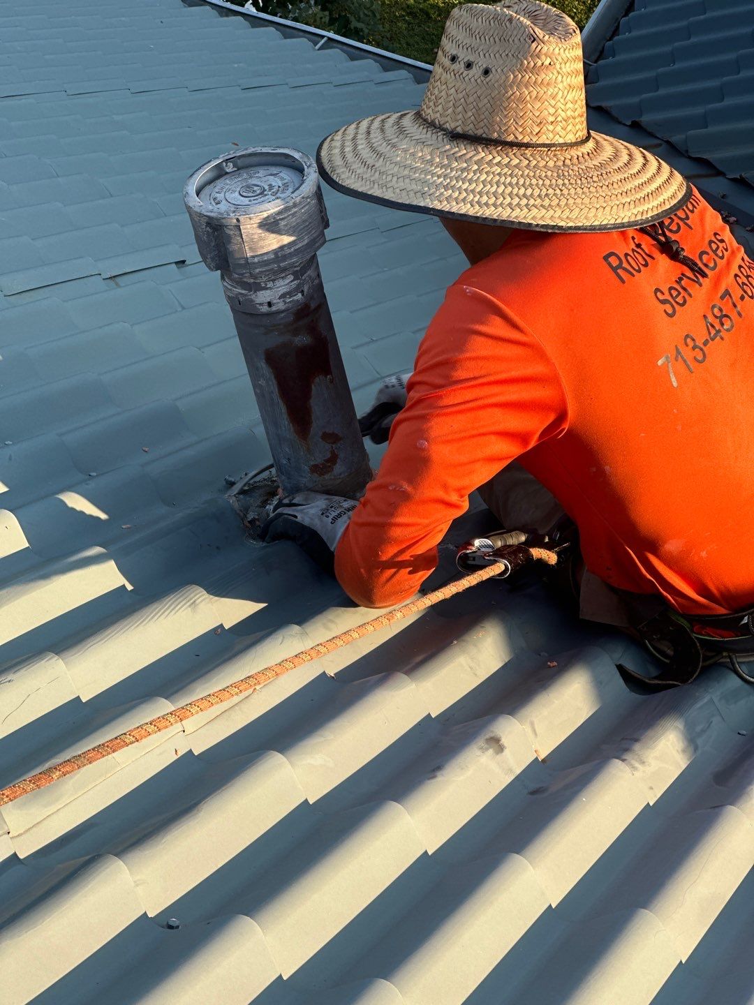 Residential Roofing Repair using Owen's Corning Duration (Lifetime) Shingles by Roof Repair Company