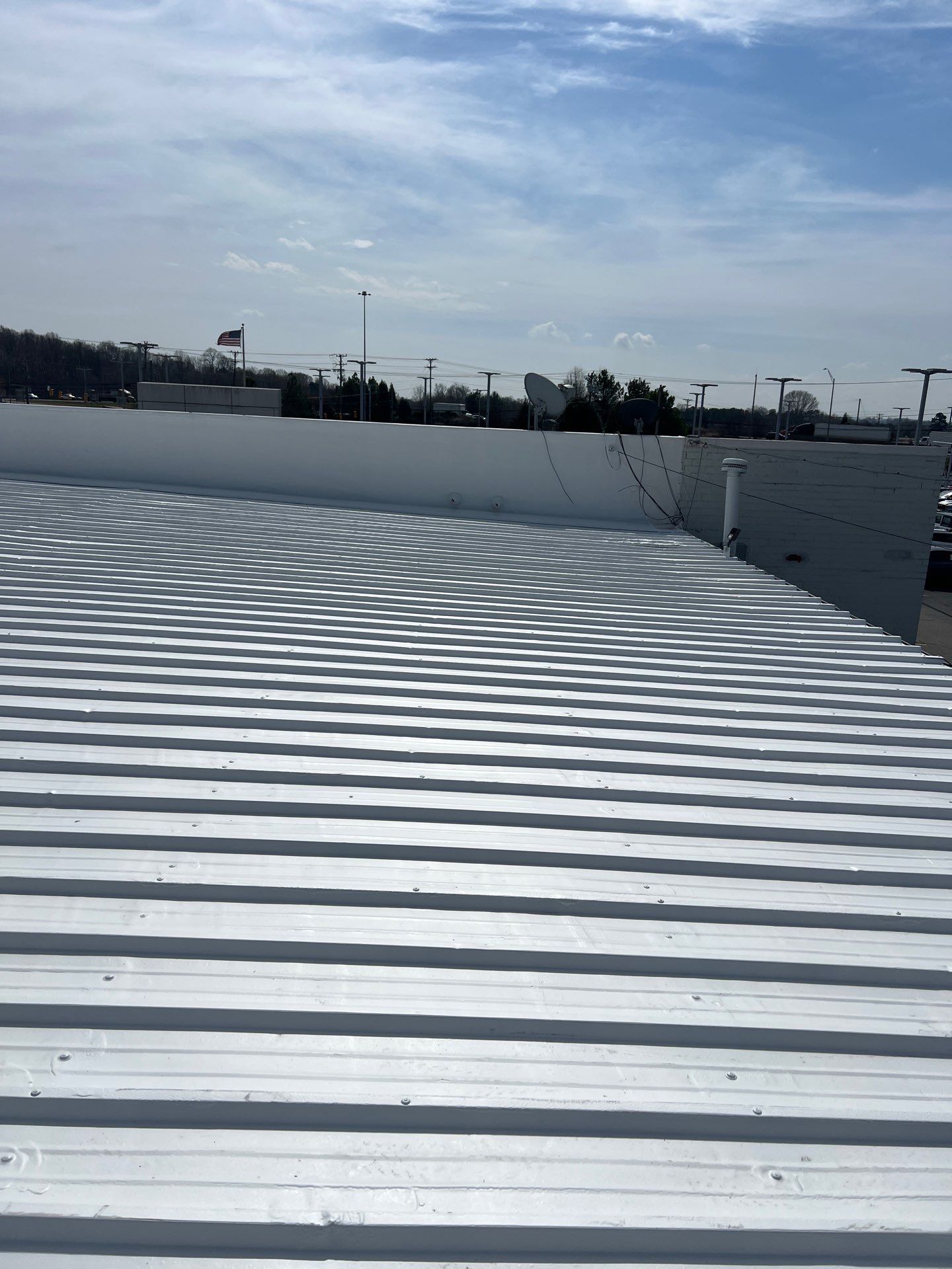 Acrylic Coating  by Just In Time Roofing and Restoration