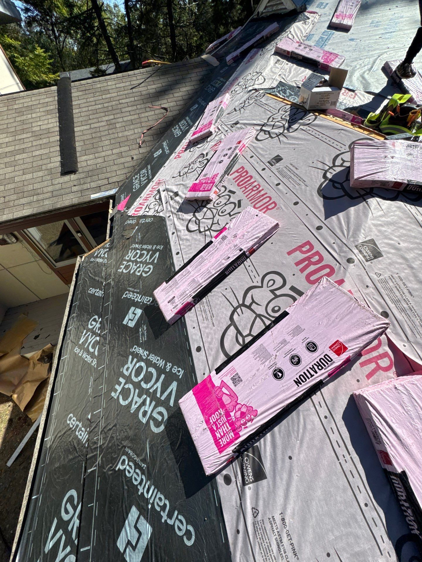 Full Roof Replacement – House & Garage | Belmont, MA by Mighty Dog Roofing of Greater Middlesex County