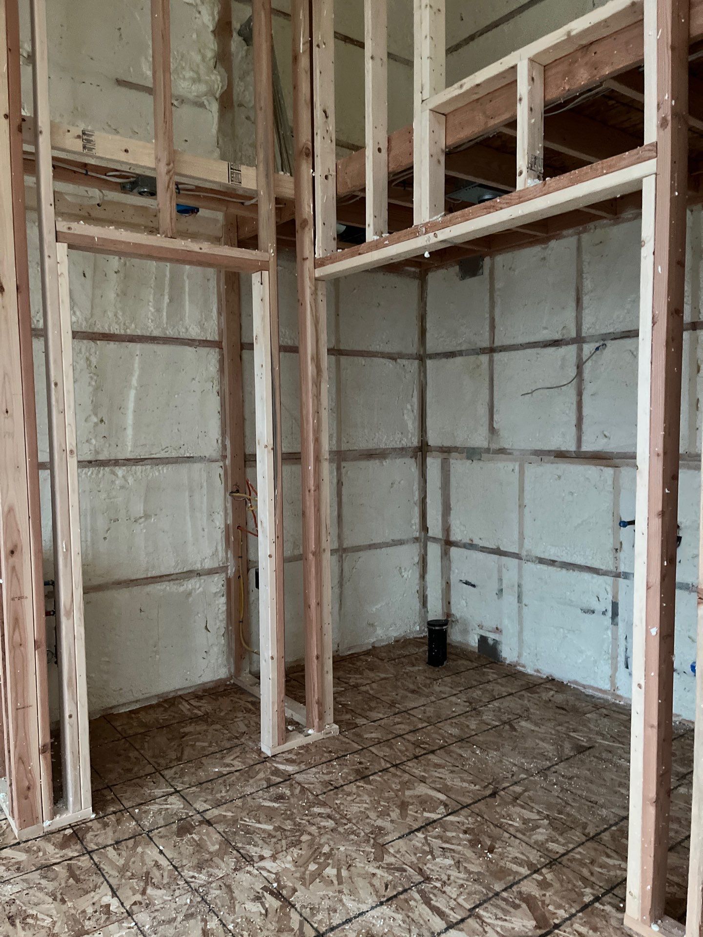 Open Cell Spray Foam to a Pole Barn by NYS Foam & Energy