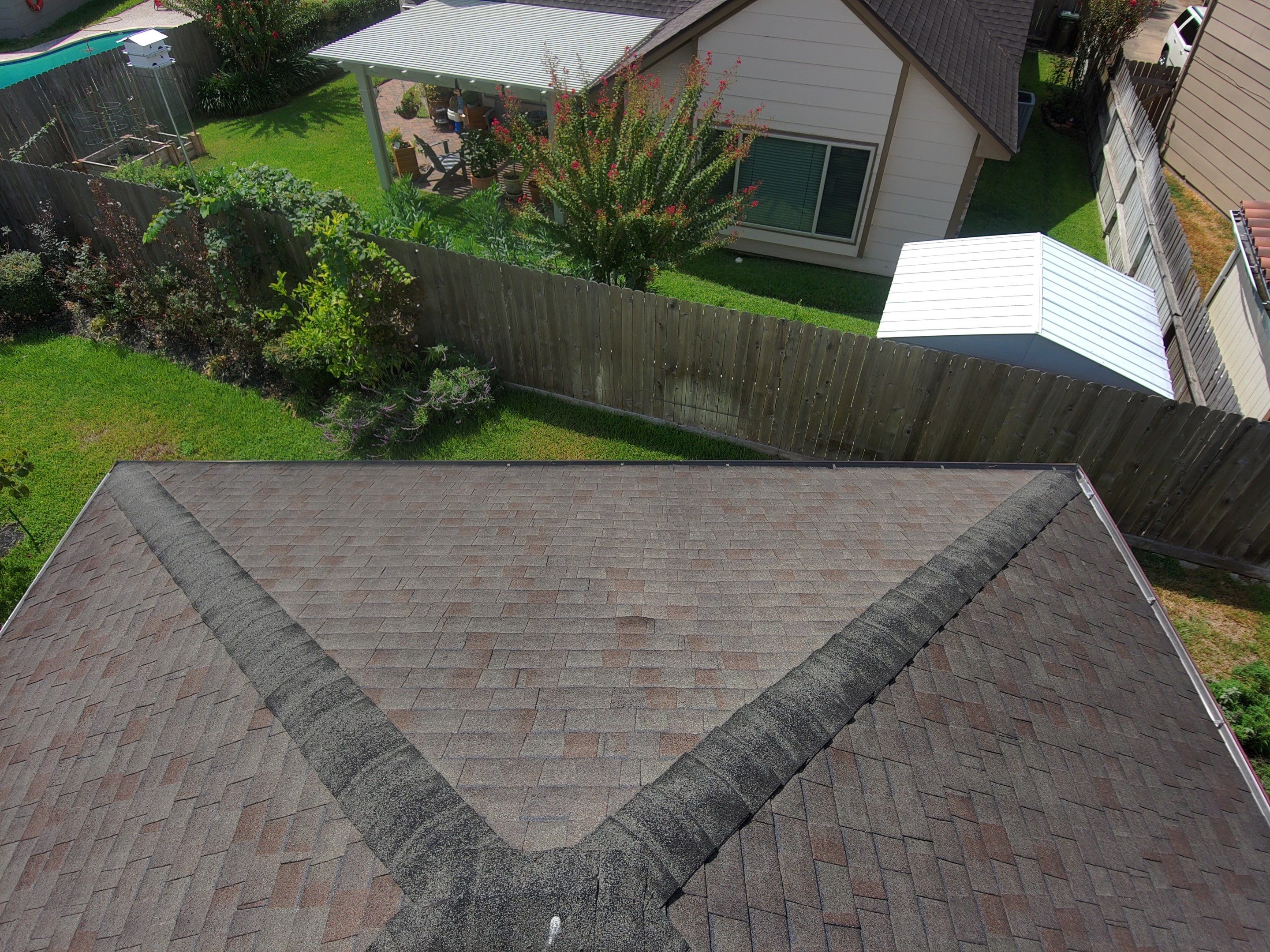 Residential Roofing Installation using Owen's Corning Duration (Lifetime) Shingles by Roof Repair Company