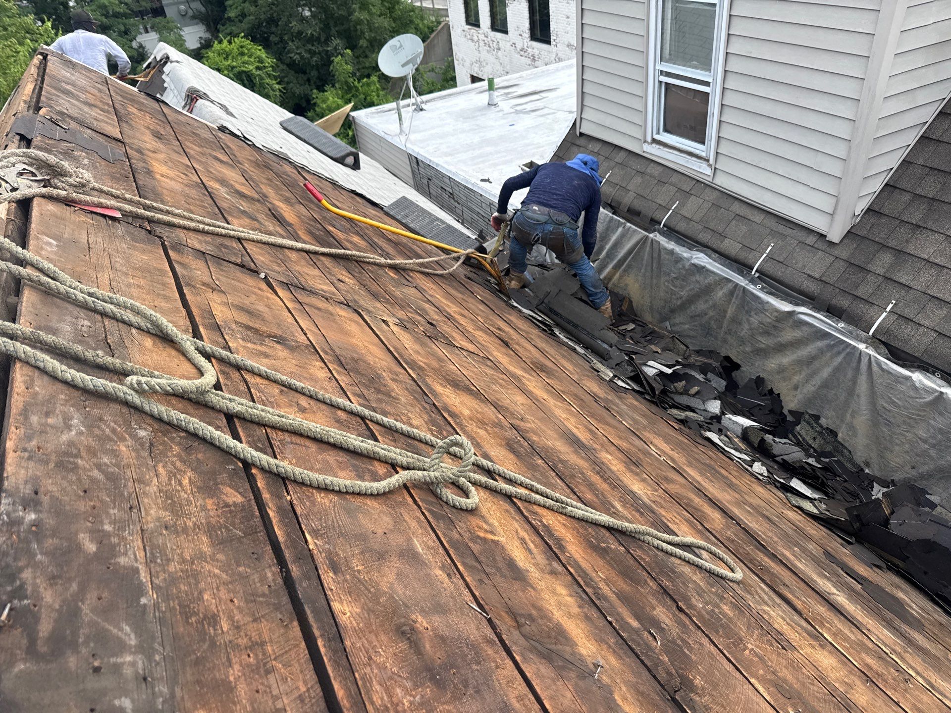 Full Residential Roof Replacement and Decking Repair in East Newark by AVEQOR