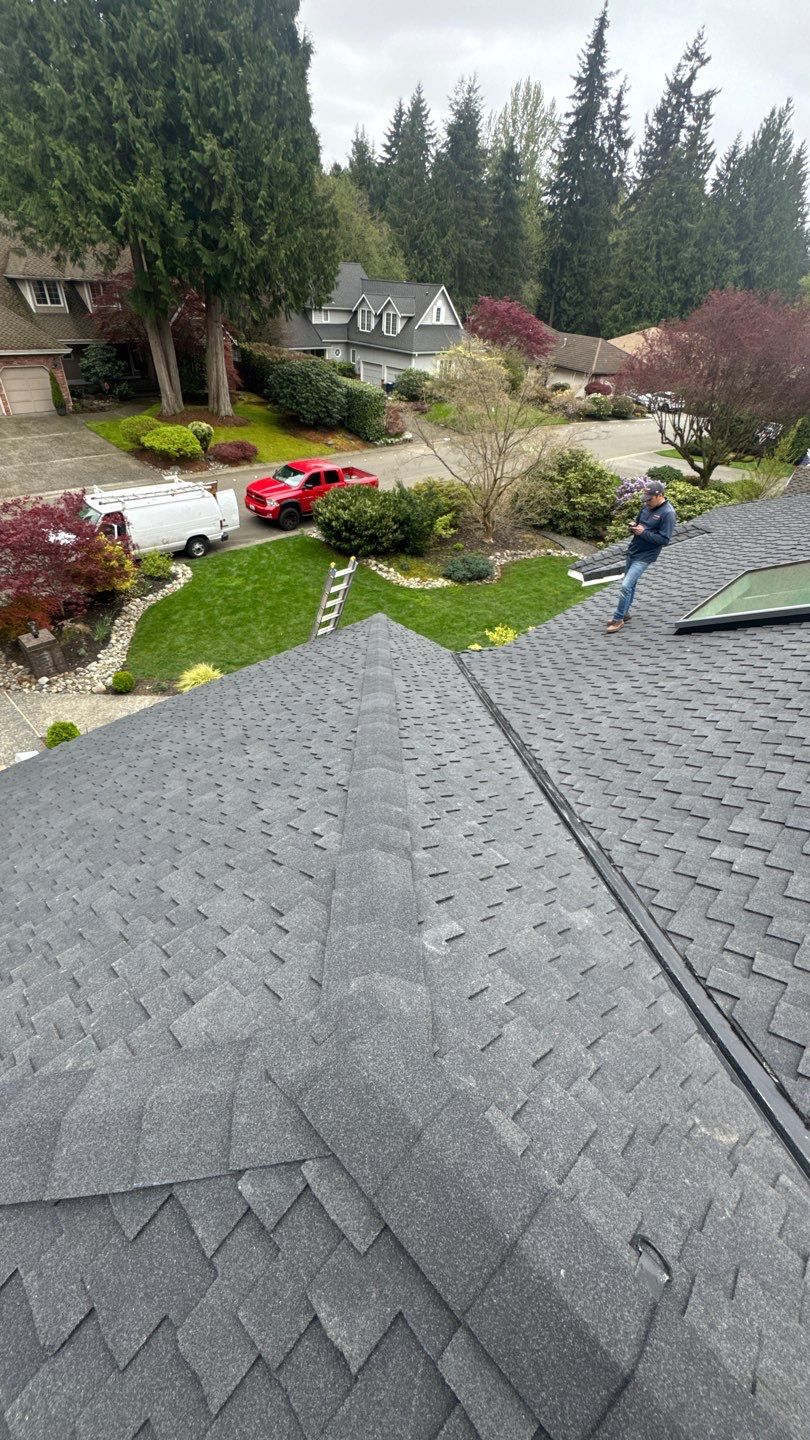 Residential Roofing Installation using GAF UHDZ Shingles by Roofing Formula LLC