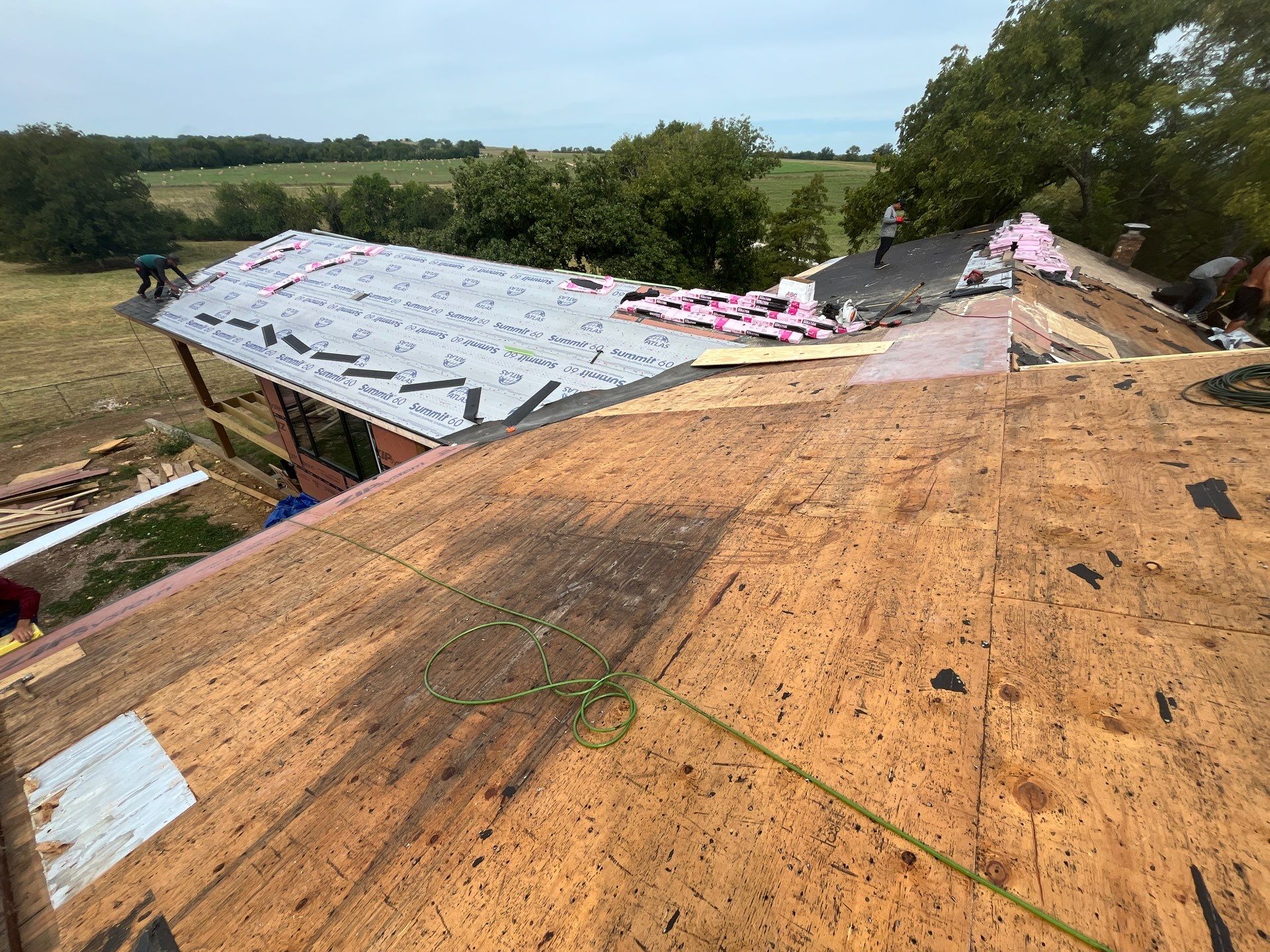 Residential Roofing Install - Owens Corning Duration Shingles - Color Peppercorn  by Titan Commercial & Residential Roofing 