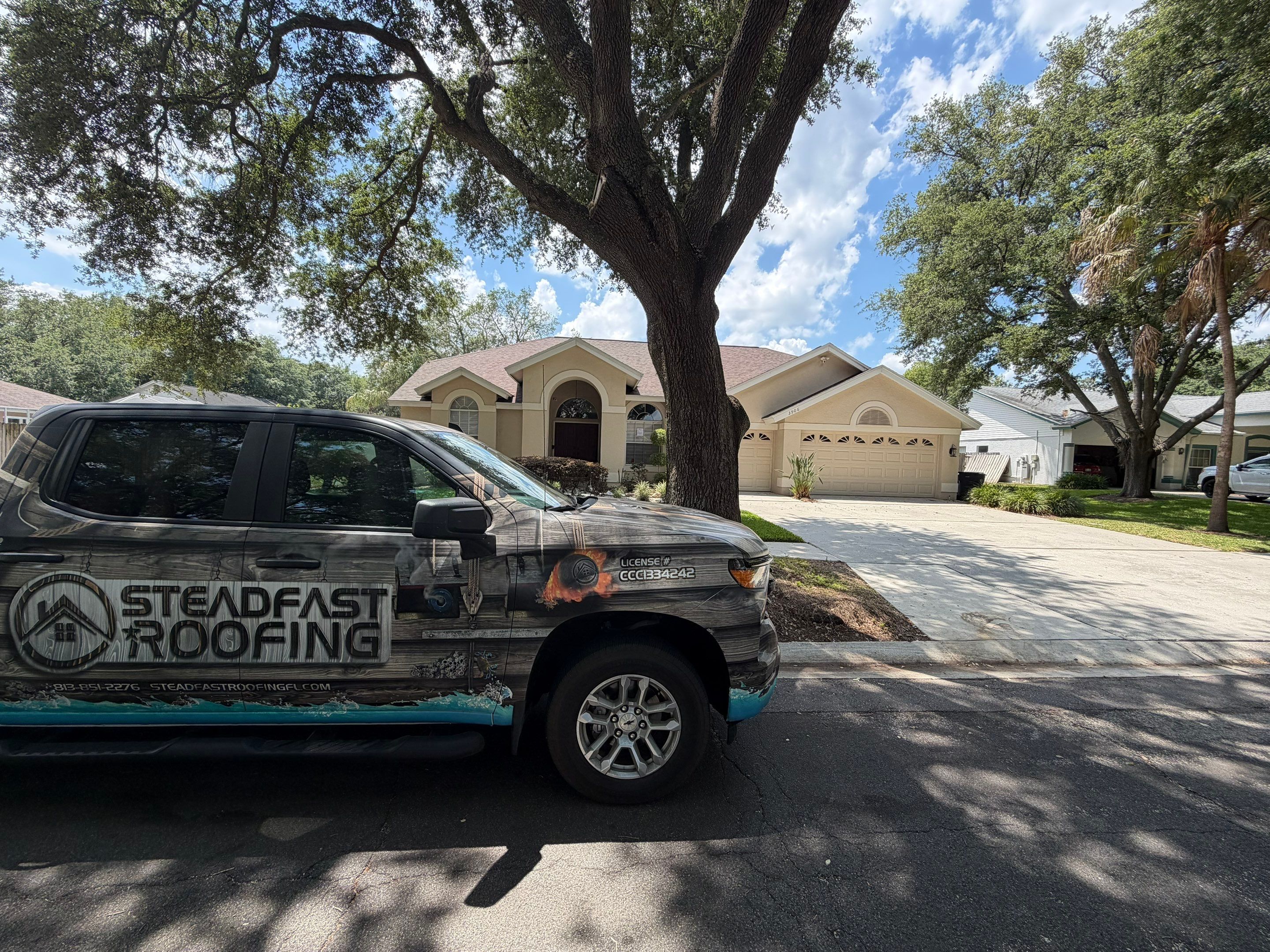 Roof Replacement in Valrico, FL by Steadfast Roofing 