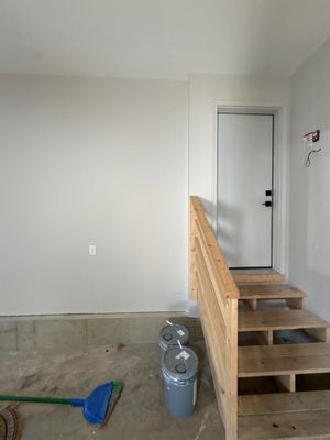 Interior Garage Painting and Drywall Finishing in Sioux Falls