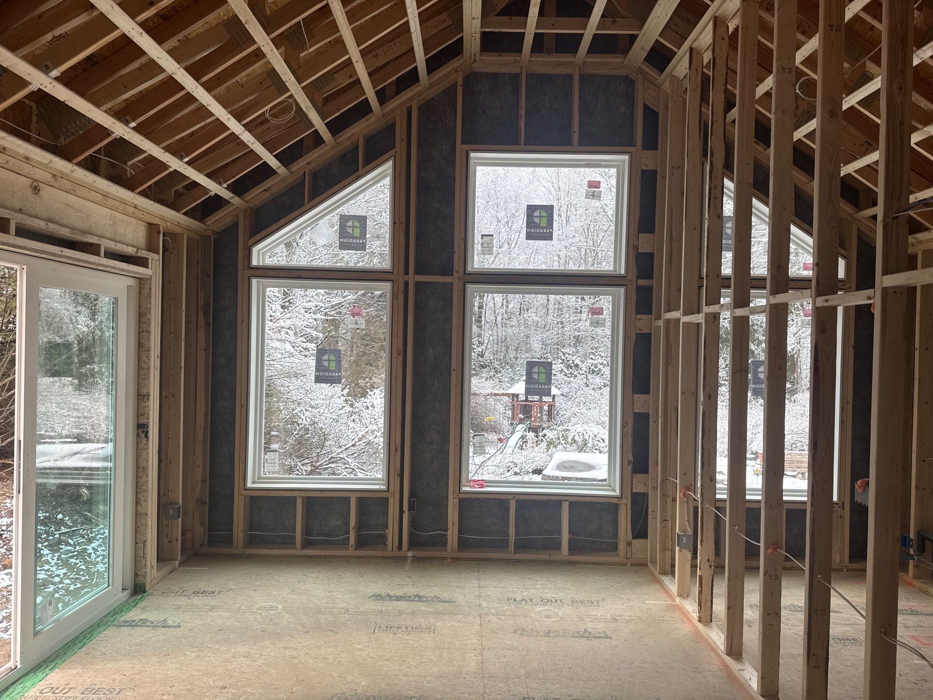 Spacious 625 sf Home Addition with Office, Bath, and Laundry by Chagnon Building & Remodeling LLC