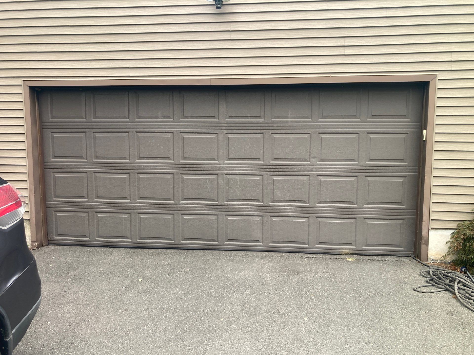 Classic Amarr Olympus Garage Door Transformation by DiGiorgi Roofing and Siding Inc