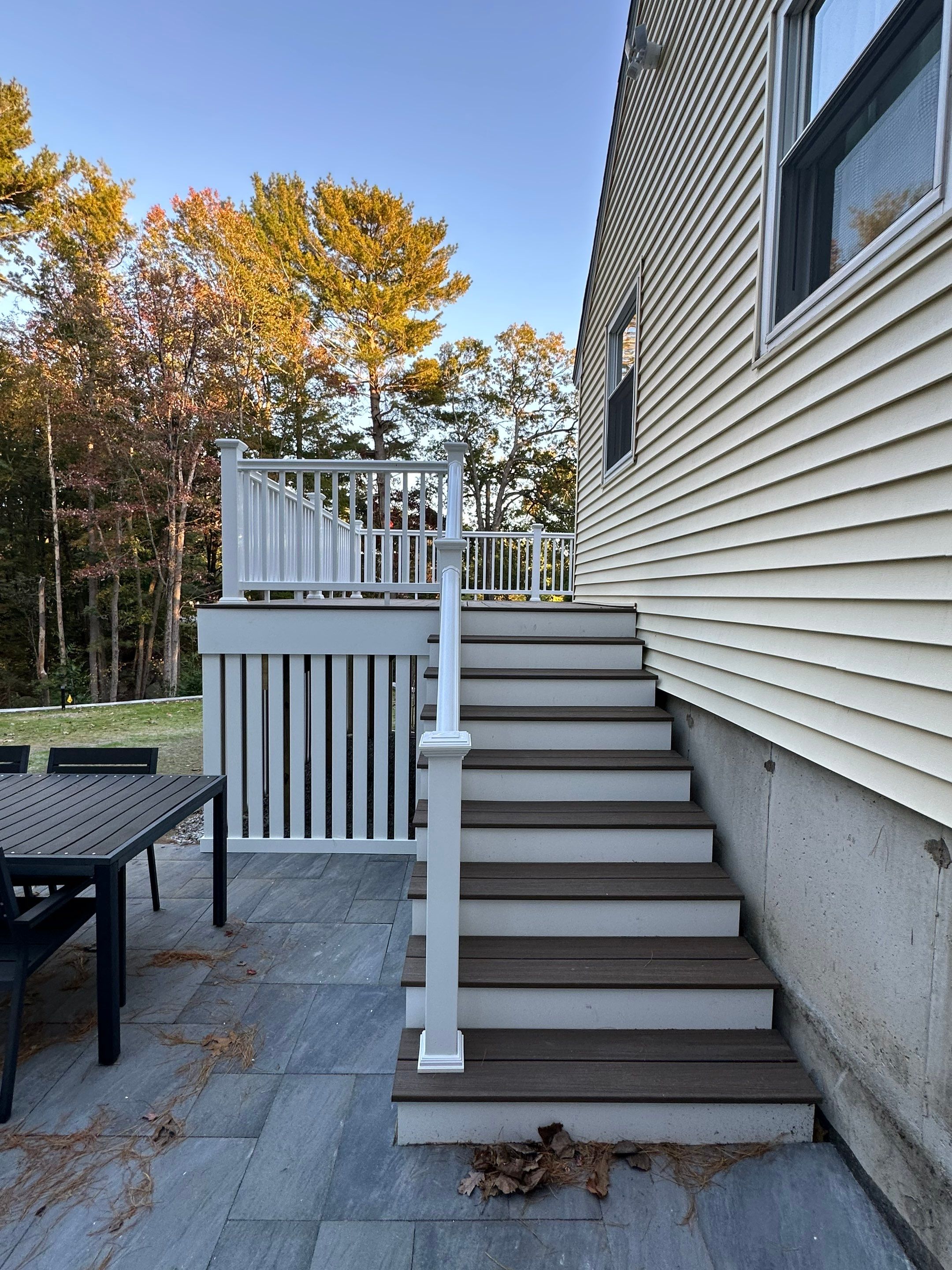 New Deck buit in Medfield MA by UBrothers Construction