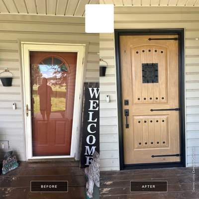 Entry Door Replacement with Speakeasy Door in Nineveh