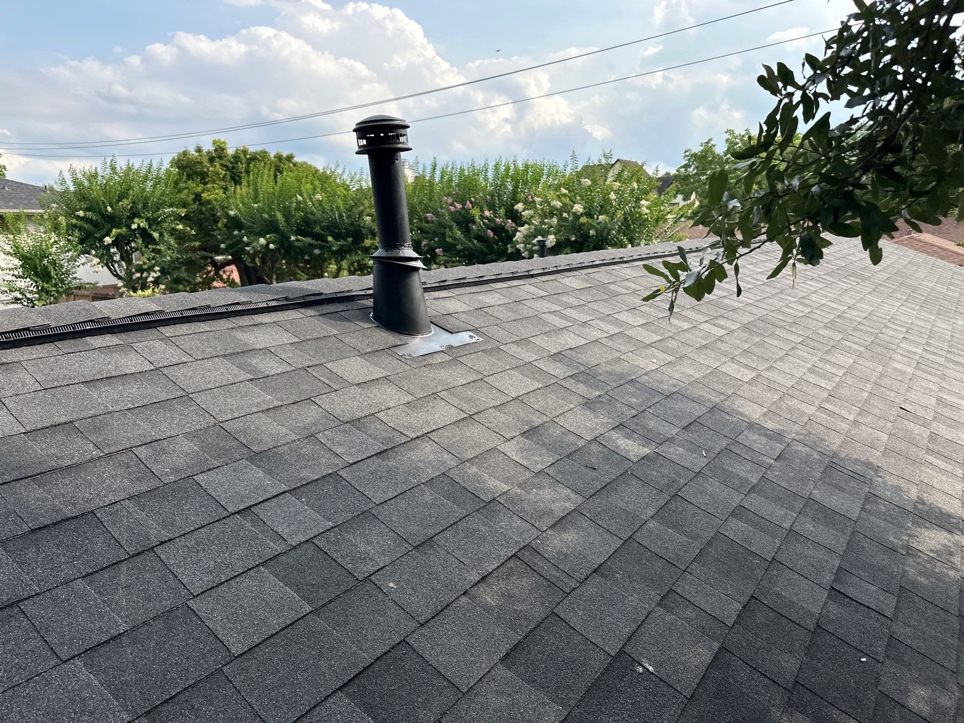 Project in Houston by Motion Roofing