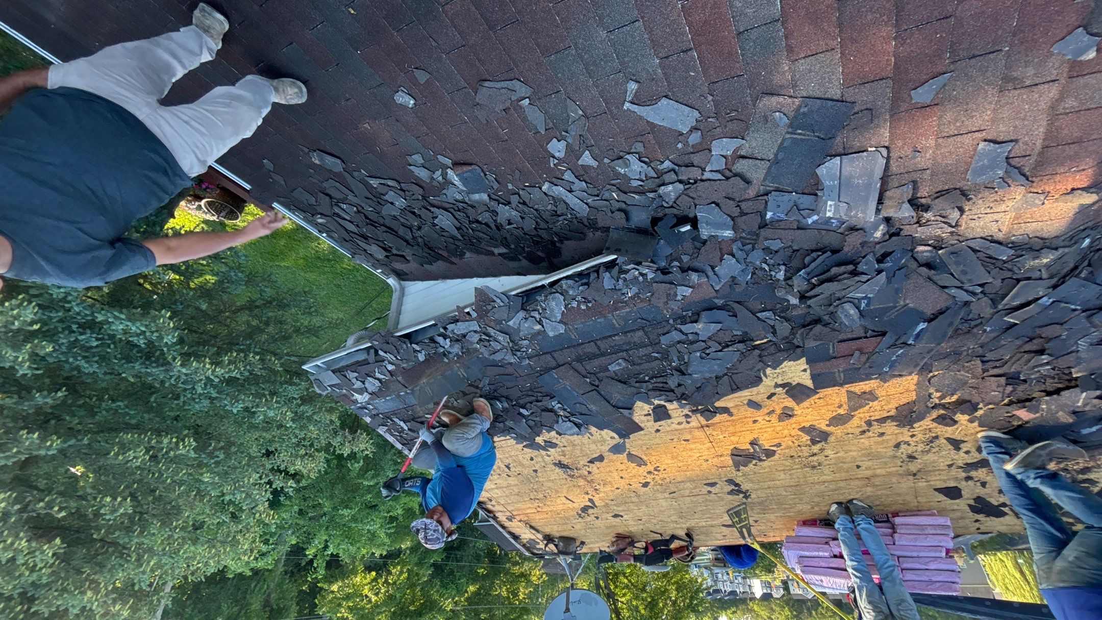 Roof Replacement using Owens Corning Brownwood by 180 Contractors