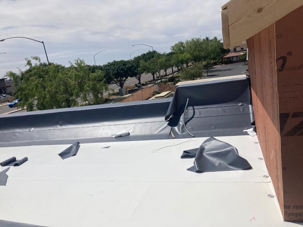 New Construction Using Duro-Last  by Grell Roofing, LLC