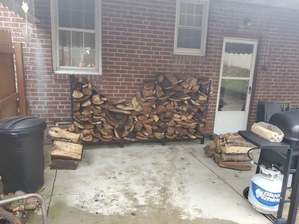 Firewood Delivery  using Seasoned Firewood by Mike Jones & Sons Tree Service LLC 