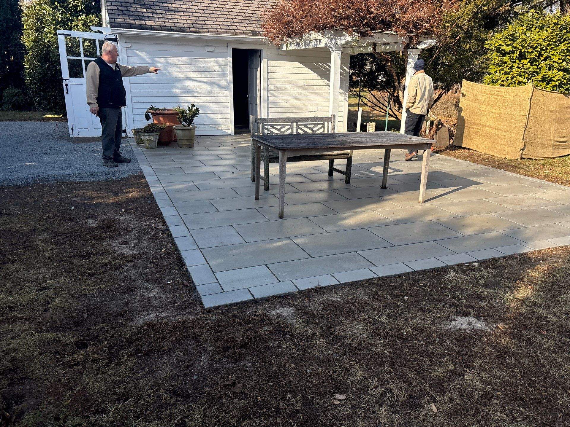 Lincoln Patio and Walkway Installation by CompanyCam