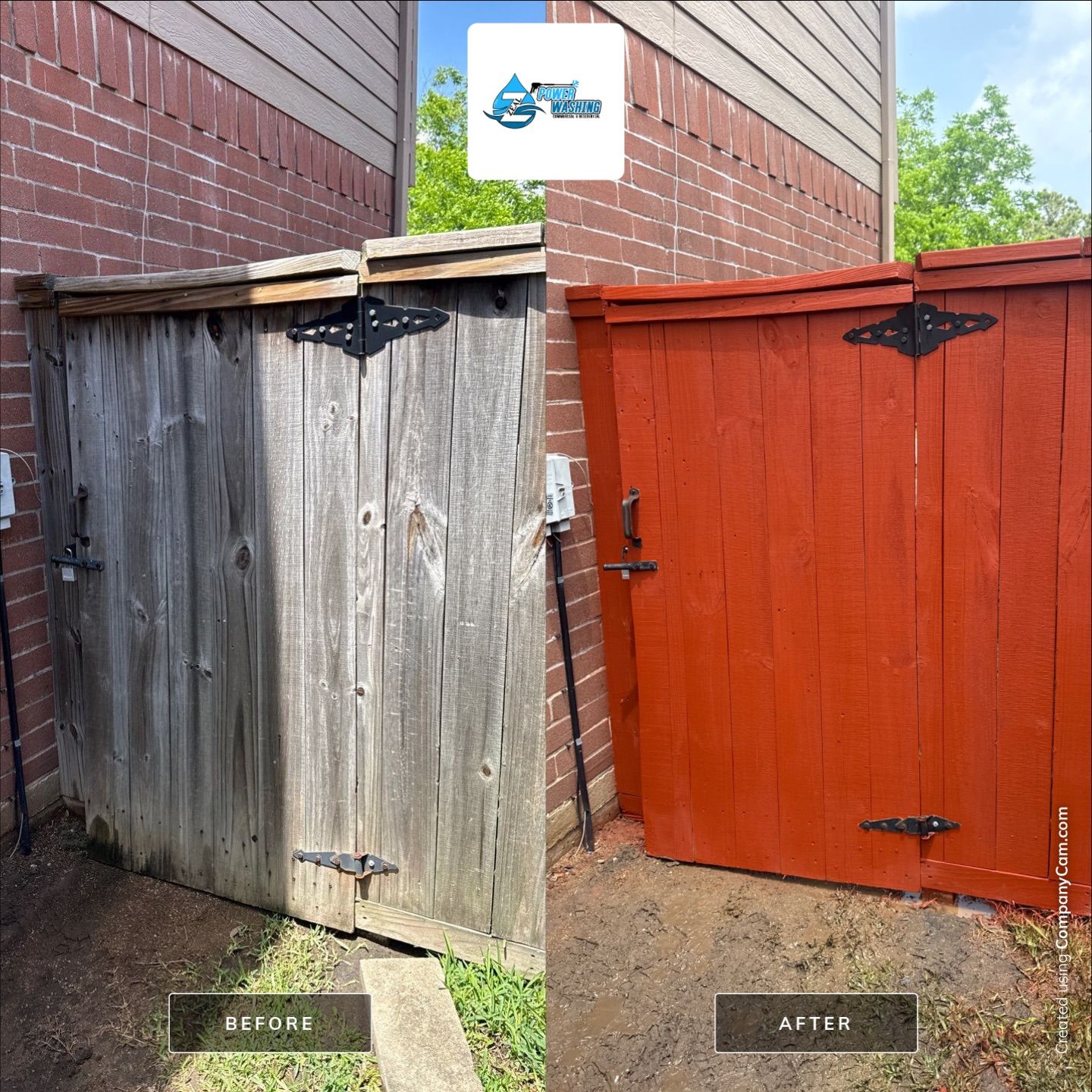 Night and day difference! by Zeal Power Washing