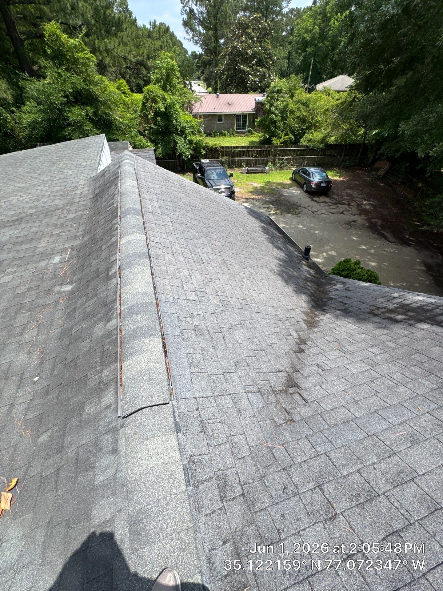 Comprehensive Residential Roof Inspection and Leak Assessment in New Bern by North Carolina Roofs