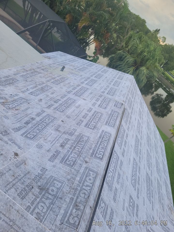 Residential Roofing Installation using Eagle Roofing Tile by BLUES BROTHERS ROOFING