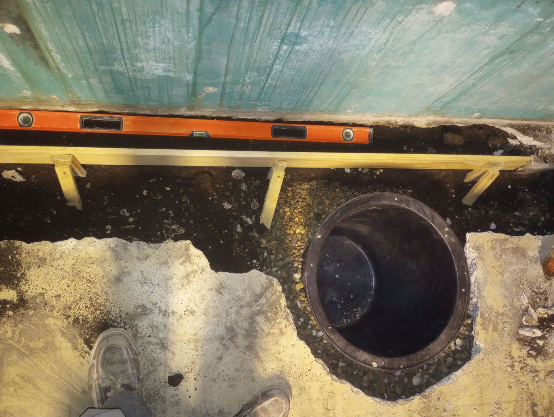 Interior Basement Waterproofing in South MPLS by Waterproofing Northeast