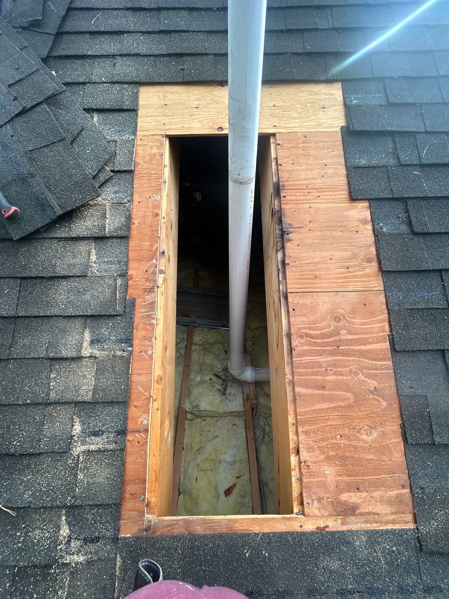 Pipe Boot Leak Repair & Gutter Replacement | Littleton, MA by Mighty Dog Roofing of Greater Middlesex County