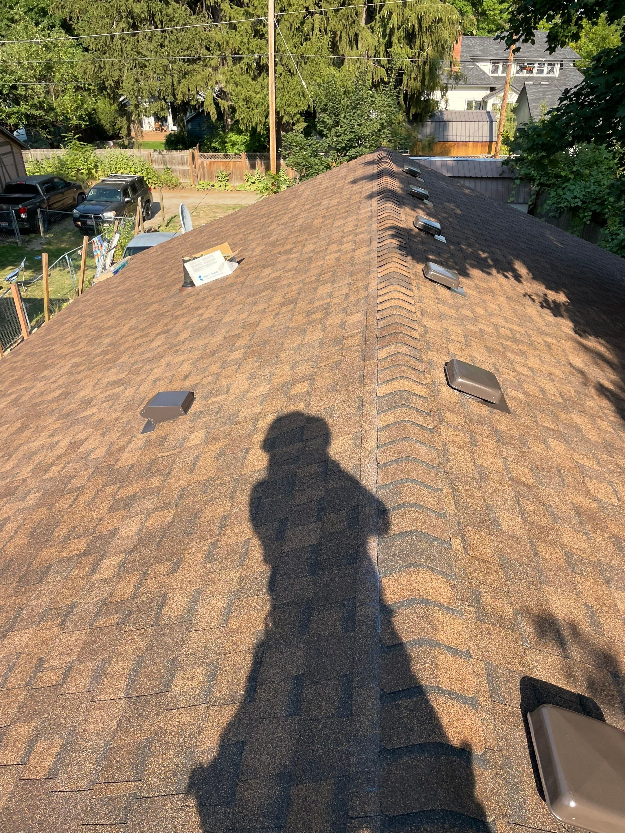 Asphalt Shingle Roof Replacement and Decking Repair N Boyer Ave Sandpoint, ID 83864 by Alpine Roofing