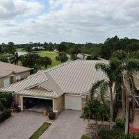 24ga 1.5" Mechanical Seam Sierra Tan by Total Roofing System The Metal Roof Experts