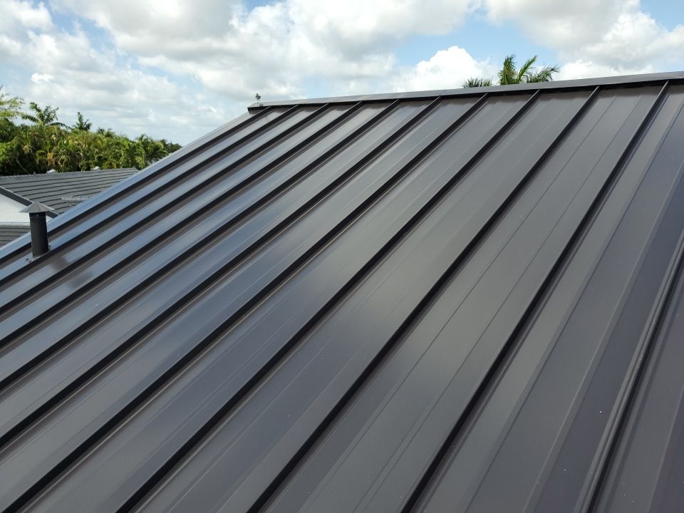 Metal Roof - Galvalume - Dark Bronze by Istueta Roofing
