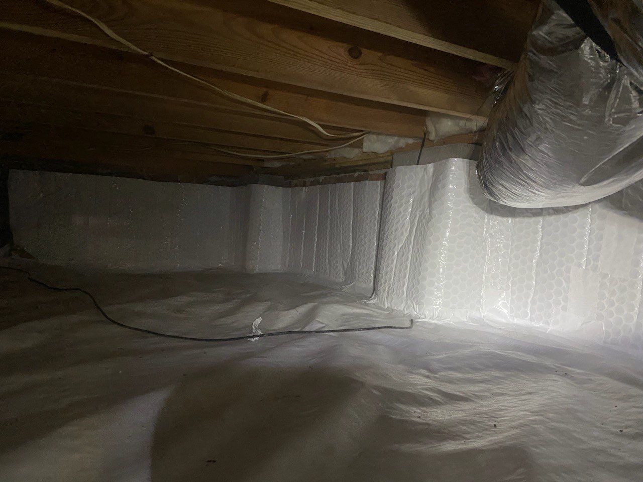Impact Choice Encapsulation using YCS Pro Cleaner by Impact Crawlspace