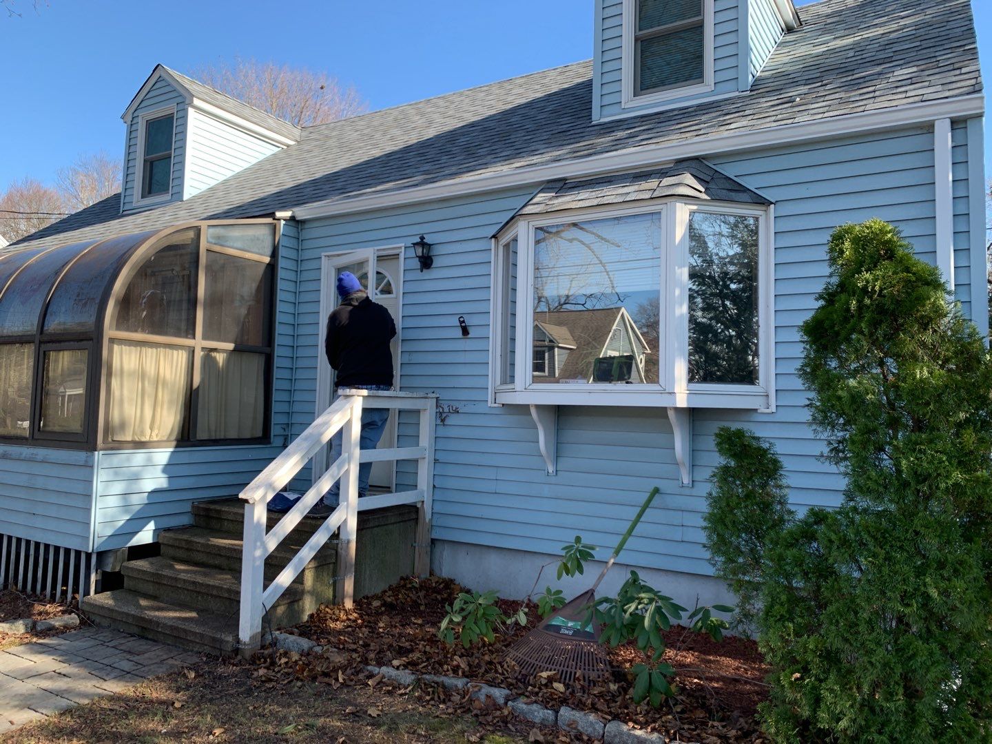 Residential Roofing Installation using Owens Corning TruDefinition Quarry Gray by A Plus Exterior