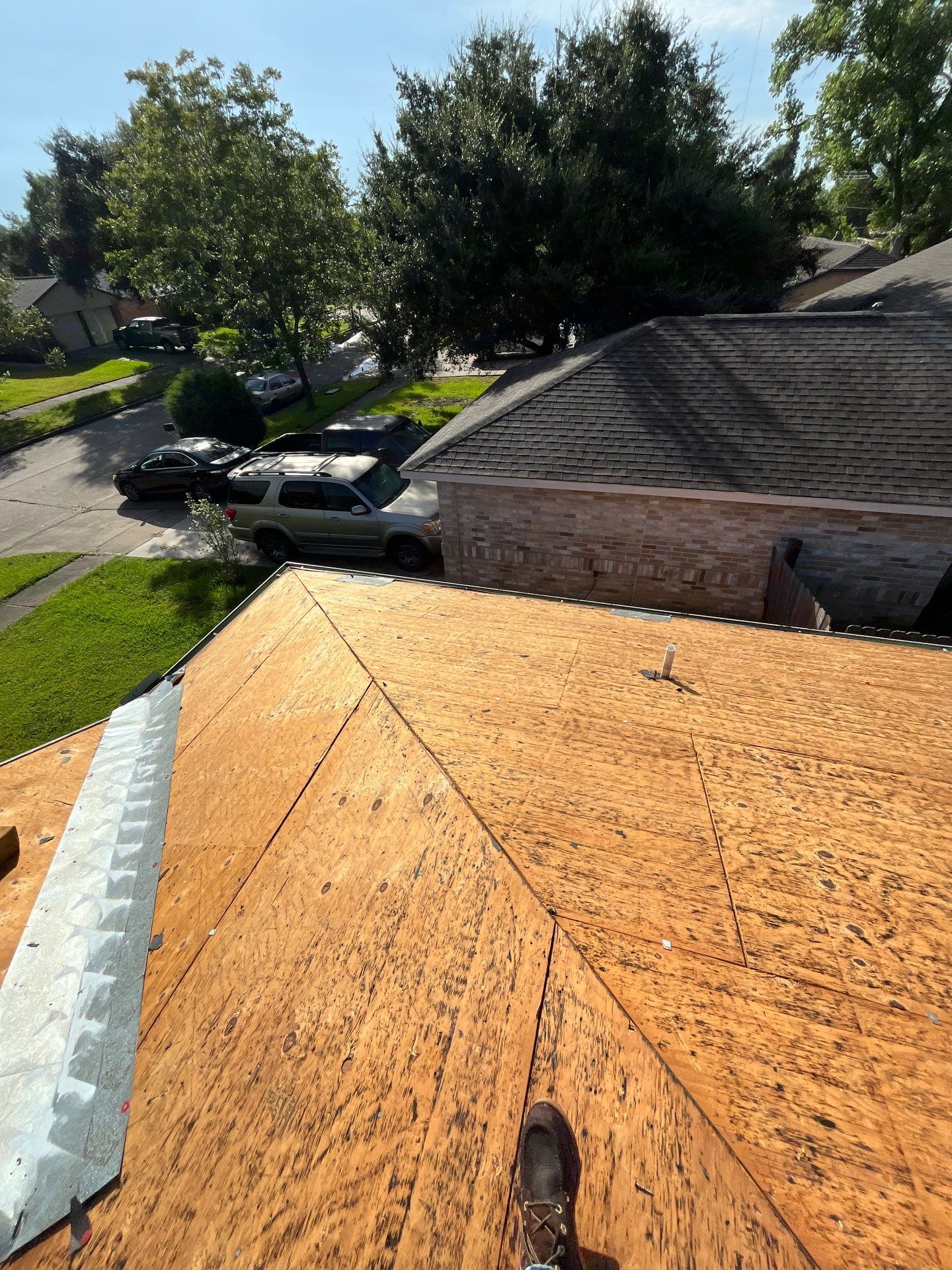 Marine Veteran Reroof Project by Berry Good Roofing
