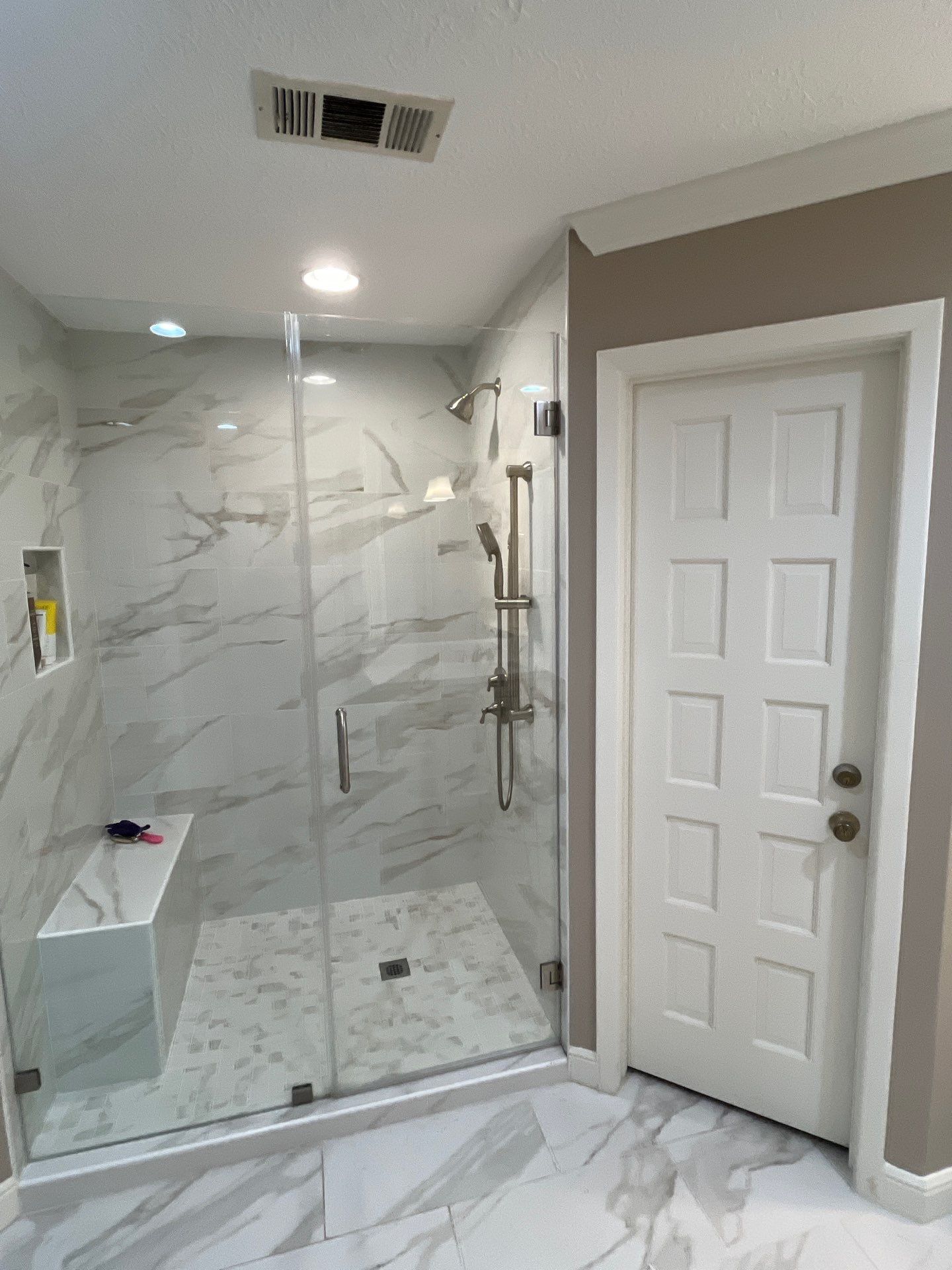 Bathroom Remodel with Water Mitigation Equipment | LT Contractors by L&T General Contractors and Restoration INC