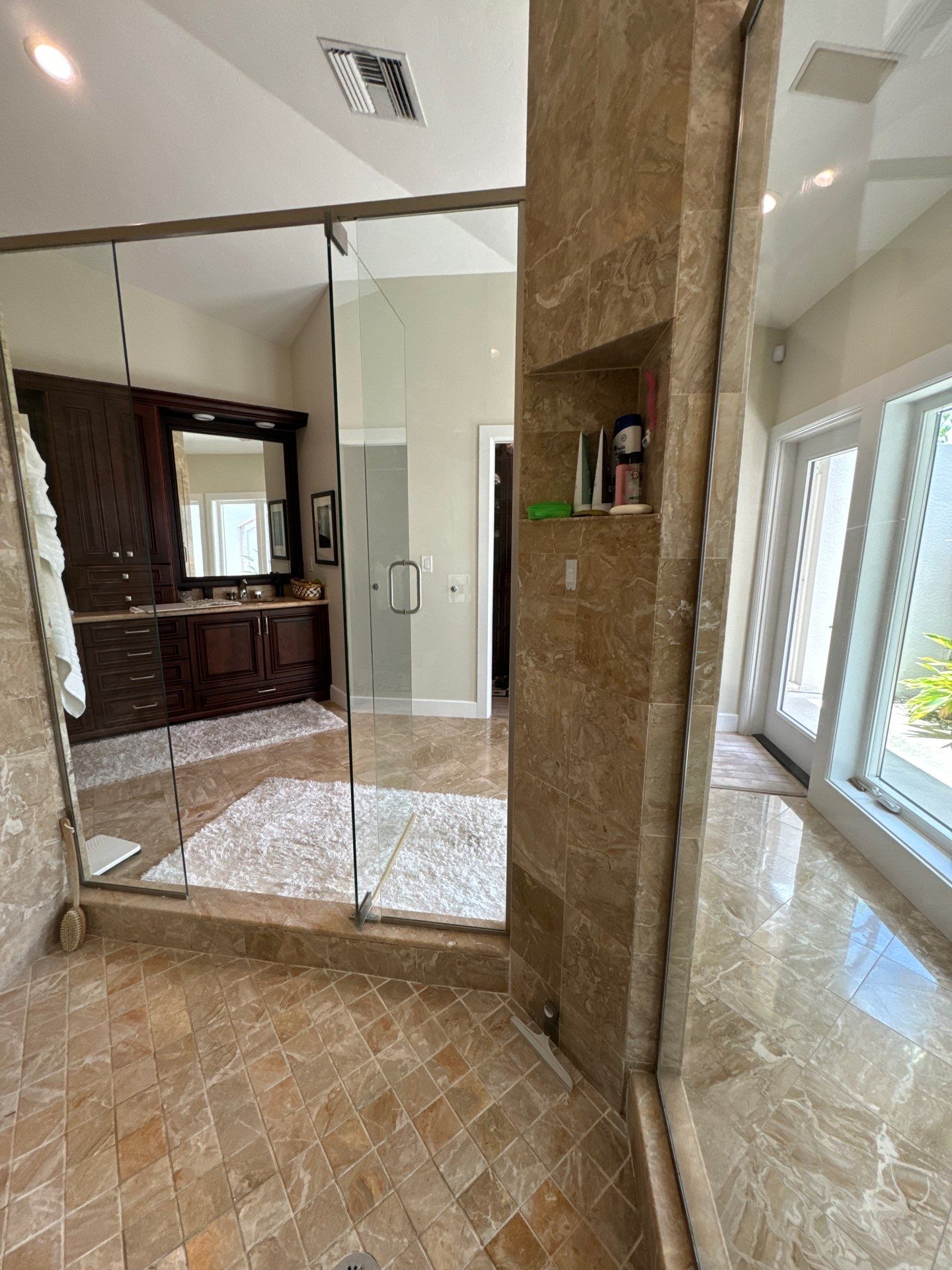 Pine Ridge Estates Master Bath Remodel by Naples Flooring Boutique